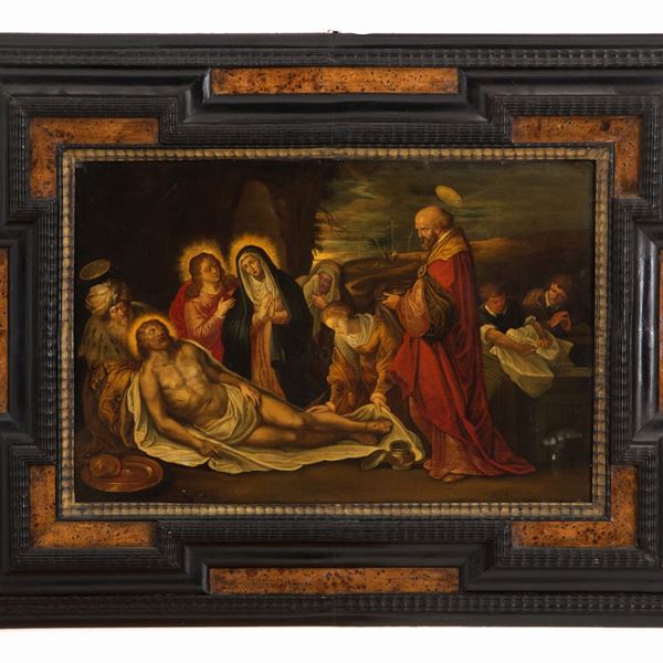 FRANS FRANKEN III - Painting "DEPOSITION OF CHRIST"