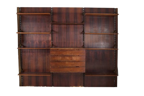 Three-element bookcase