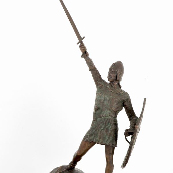 ENRICO BUTTI - Scultura "ALBERTO DA GIUSSANO"