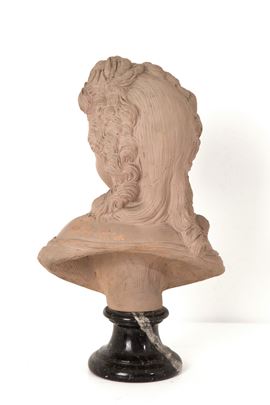 Sold at Auction: FRENCH 1880 MARBLE BUST OF A WOMEN