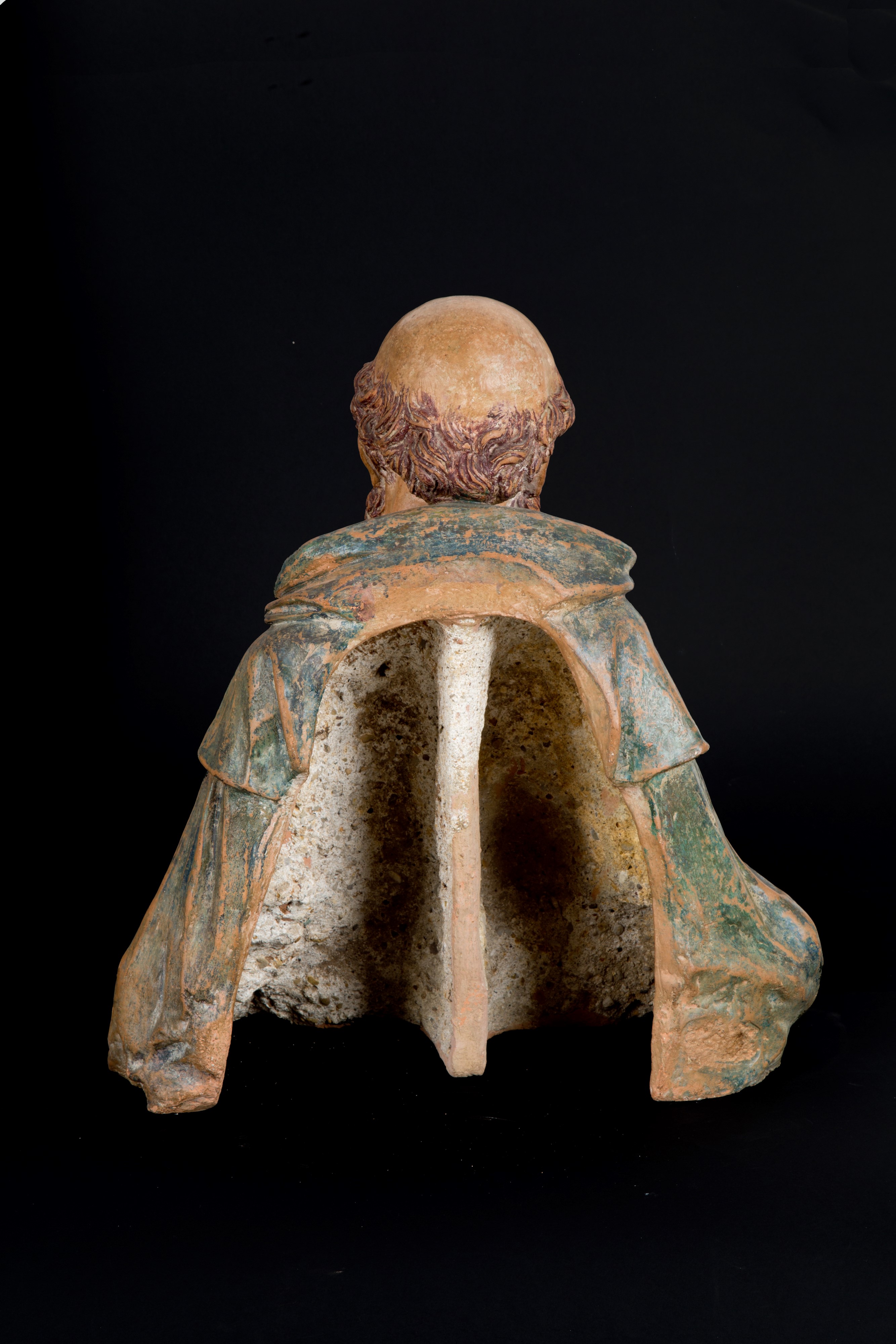Francesco di Giorgio Martini - Busto di frate, terracotta policroma