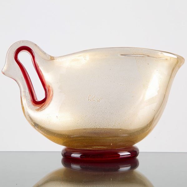 ERCOLE BAROVIER - Brocca in vetro di Murano