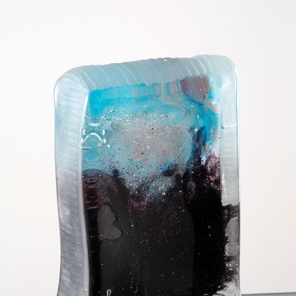 GIANCARLO SIGNORETTO - Murano glass sculpture "SEABED"