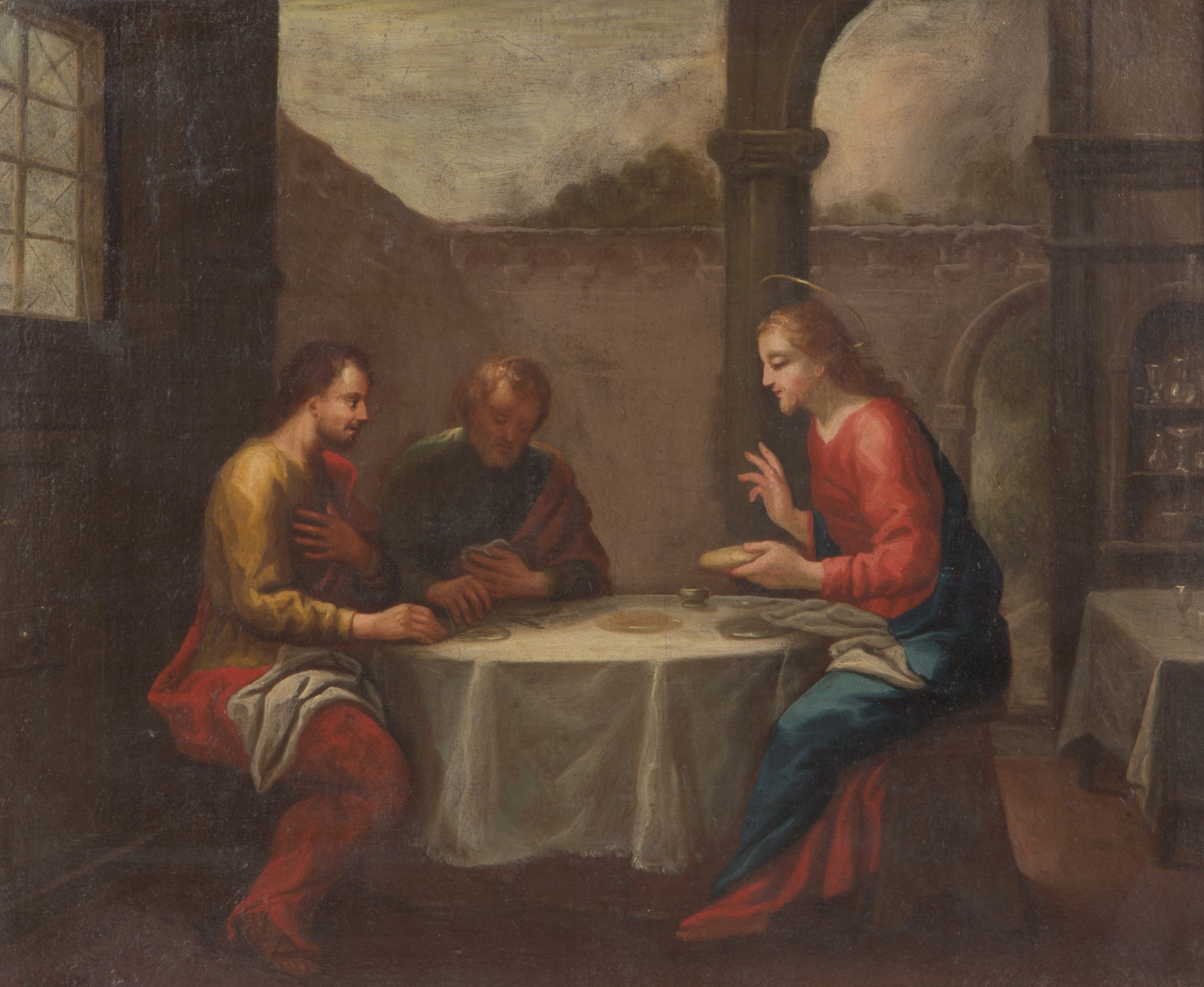 Quattro Dipinti "scene Religiose"
