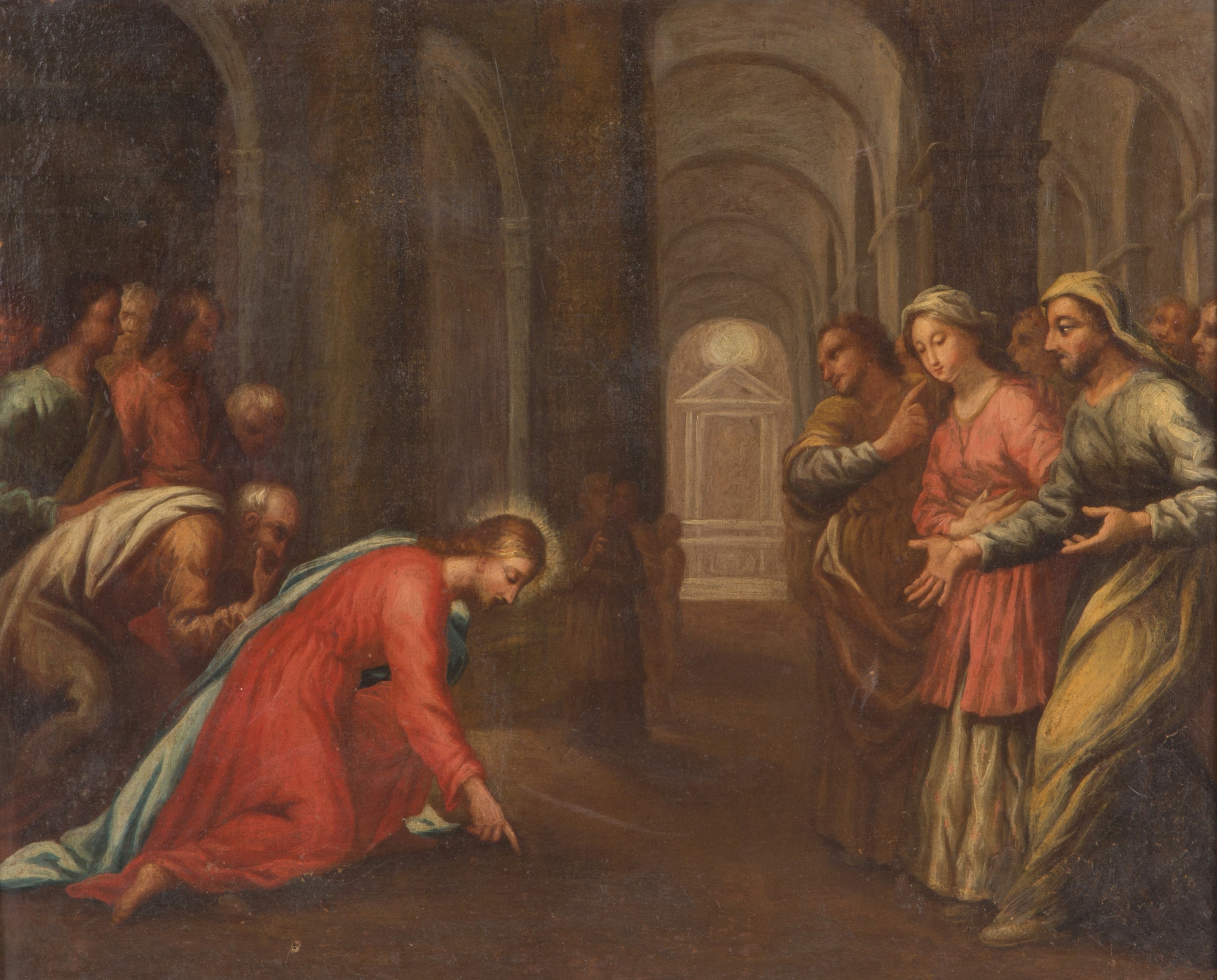 Quattro Dipinti "scene Religiose"