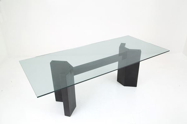 Table with glass top