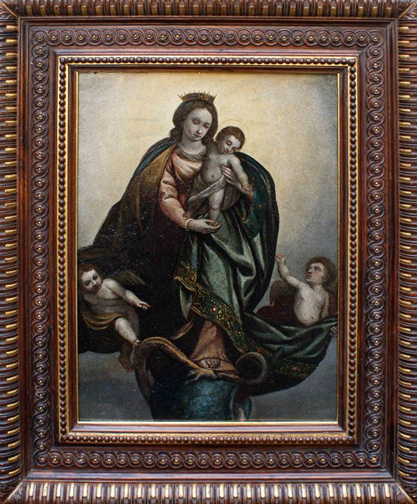 Painting "MADONNA OF THE APOCALYPSE"