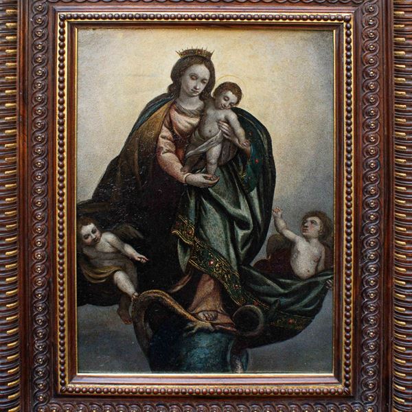 Painting "MADONNA OF THE APOCALYPSE"