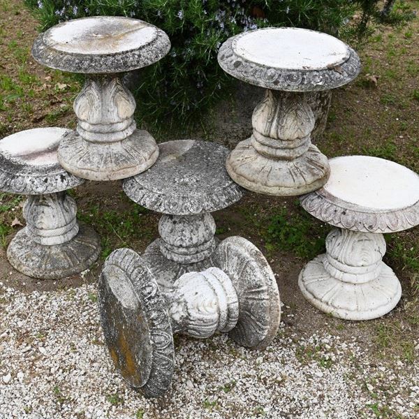 Six benches  - Auction MILANO DECOR - Antiques, Fine Art & Design Auction (n° 93) - Viscontea Casa d'Aste