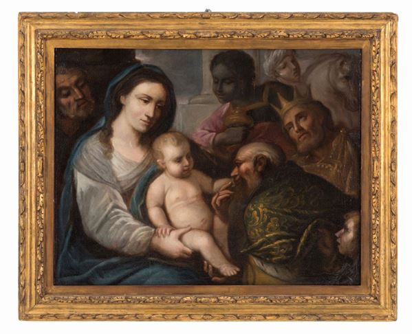 Painting "ADORATION OF THE MAGI"