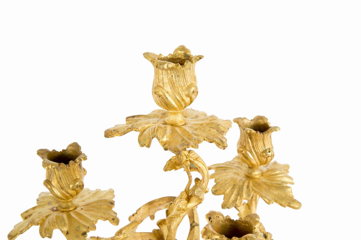 Coppia di candelabri