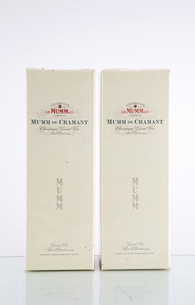 G.h. Mumm & Co. 1990 (2 Bt). Cofanetti Sigillati