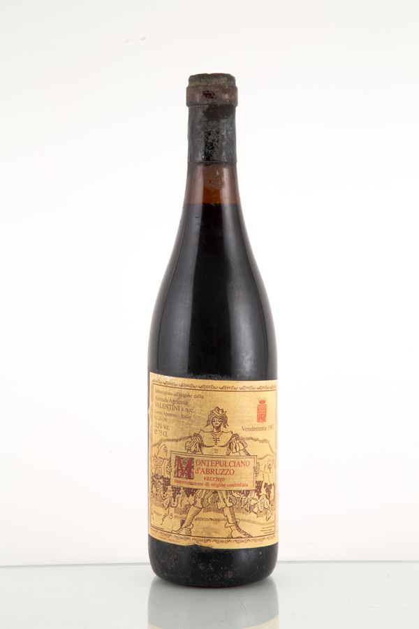 Montepulciano d'Abruzzo Valentini 1987 (1 bt)  - Auction  MILANO DECOR - Antiques, Fine Art, Wine & Design Auction - Viscontea Casa d'Aste