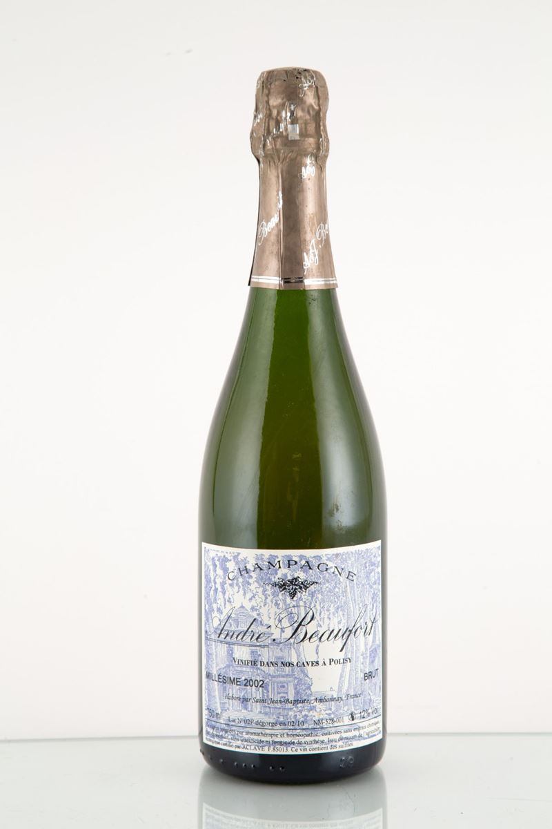 Champagne André Beaufort Millésime 2002 (1 Bt)