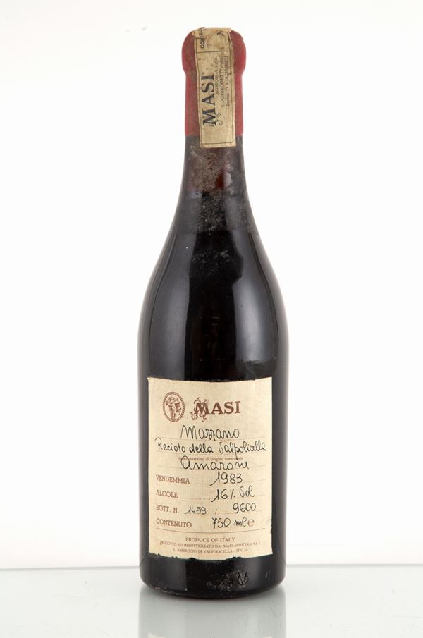 Masi Recioto della Valpolicella Amarone Mazzano 1983 (1 bt)