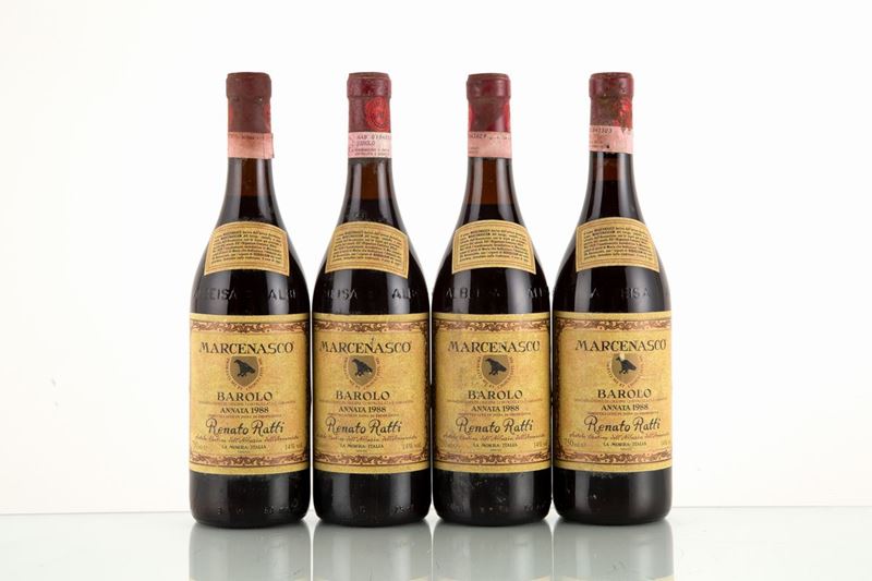 Barolo Marcenasco Renato Ratti 1988 (4 Bt)