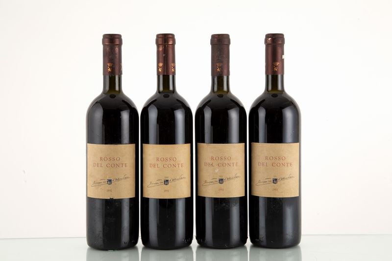 Rosso del Conte Tenuta Regaleali 1991 (4 Bt)