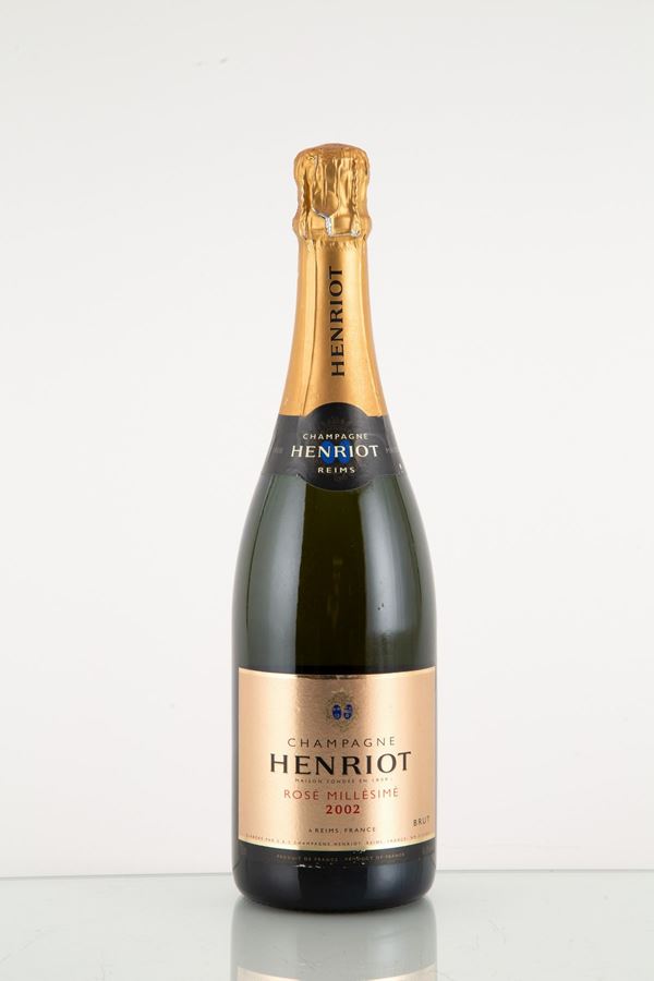 Champagne Henriot Rosé Millésimé 2002 (1 bt)