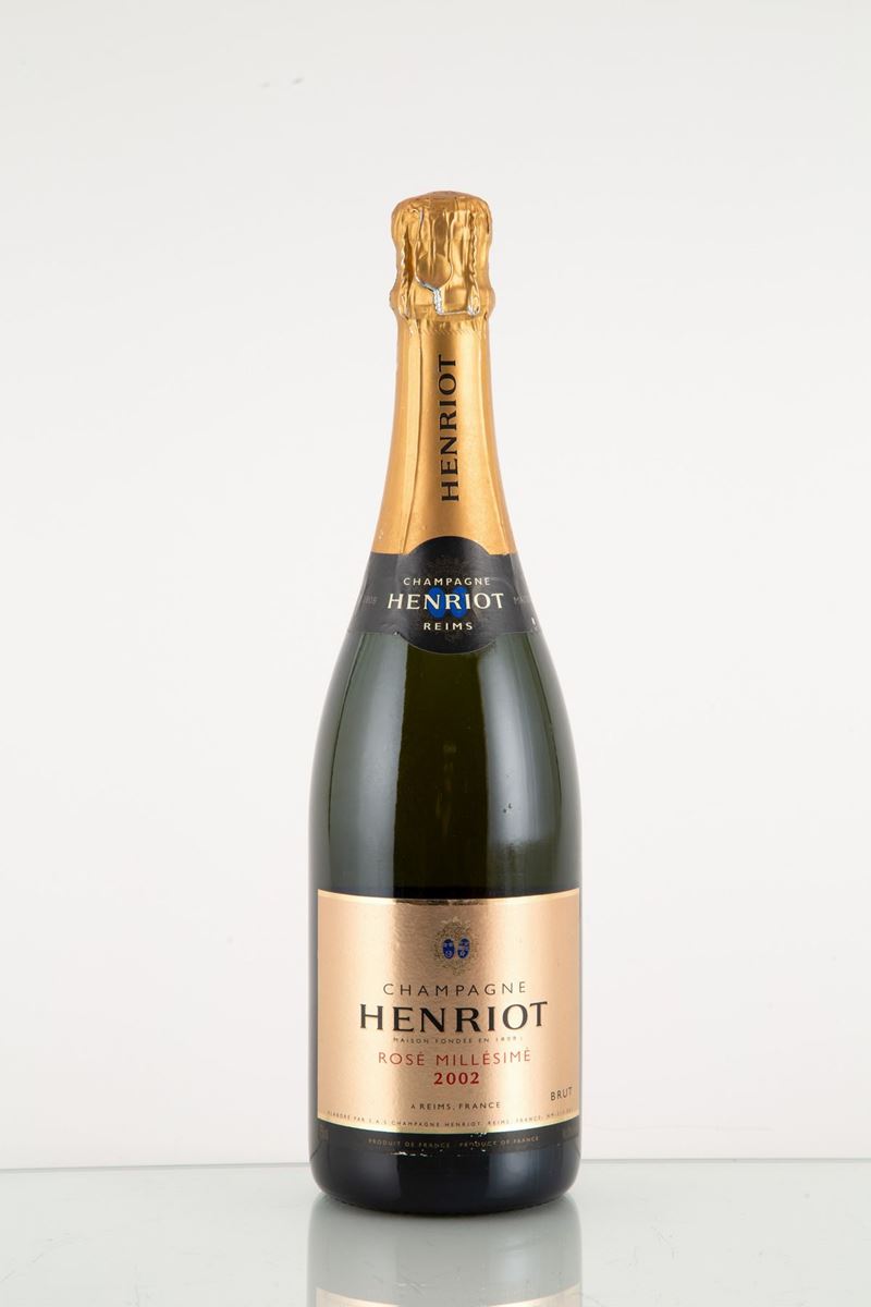 Champagne Henriot Rosé Millésimé 2002 (1 Bt)