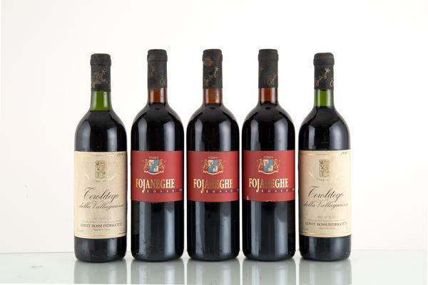 Conti Bossi Fedrigotti winery selection 1990 and 1992 (5 bt)