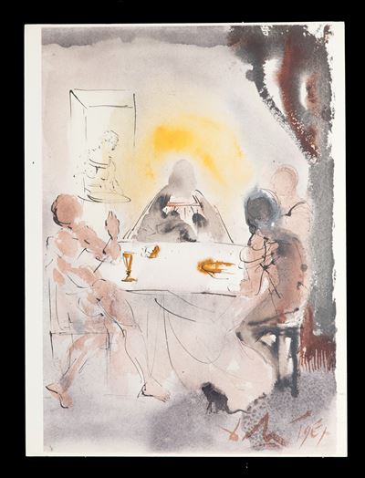 Litografia "et Cognoverunt Eum in Fractione Panis"