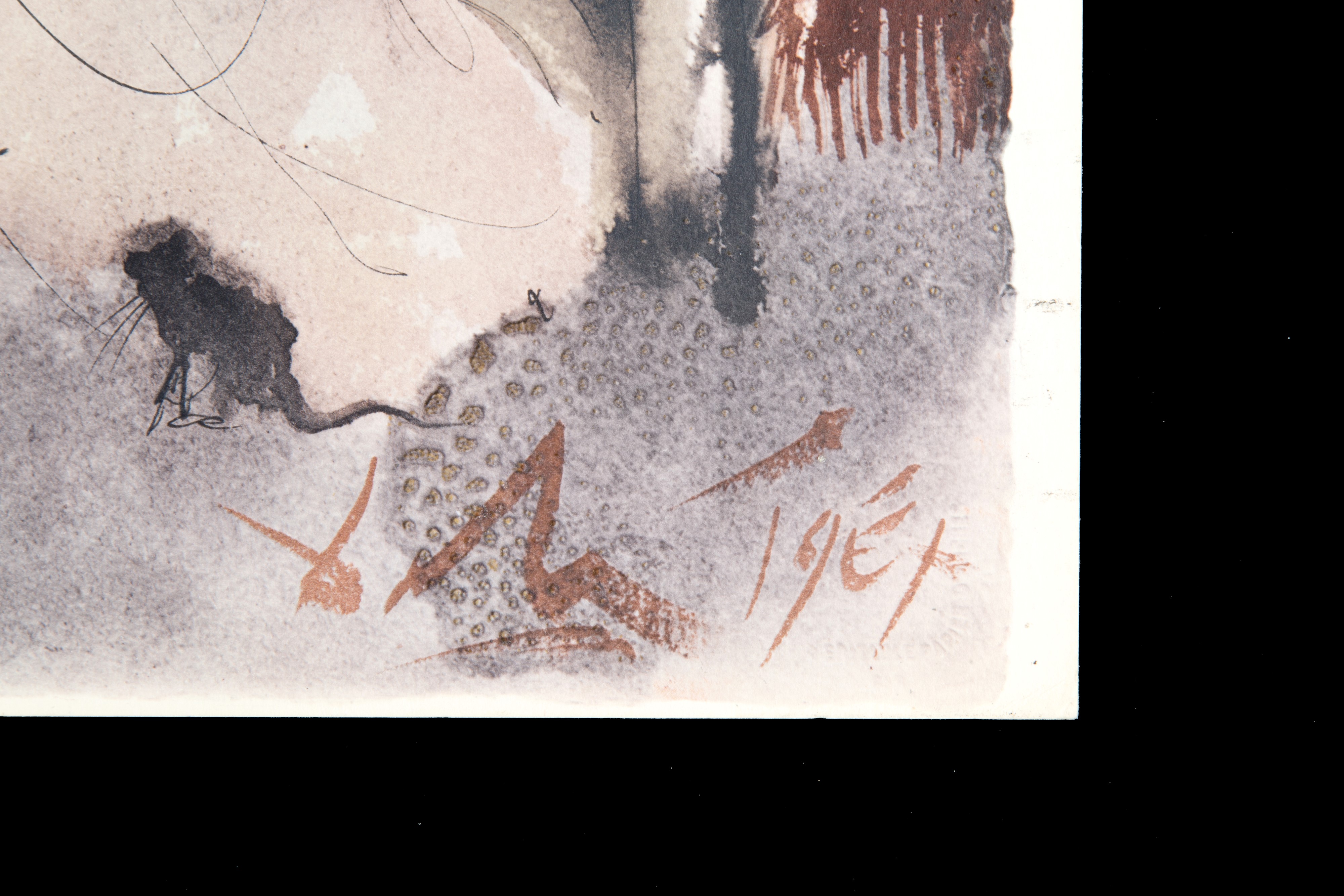 Salvador Dali' - Litografia "et Cognoverunt Eum in Fractione Panis"