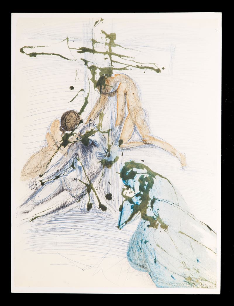 Salvador Dali' - Litografia 'de Cruce Depositio'.