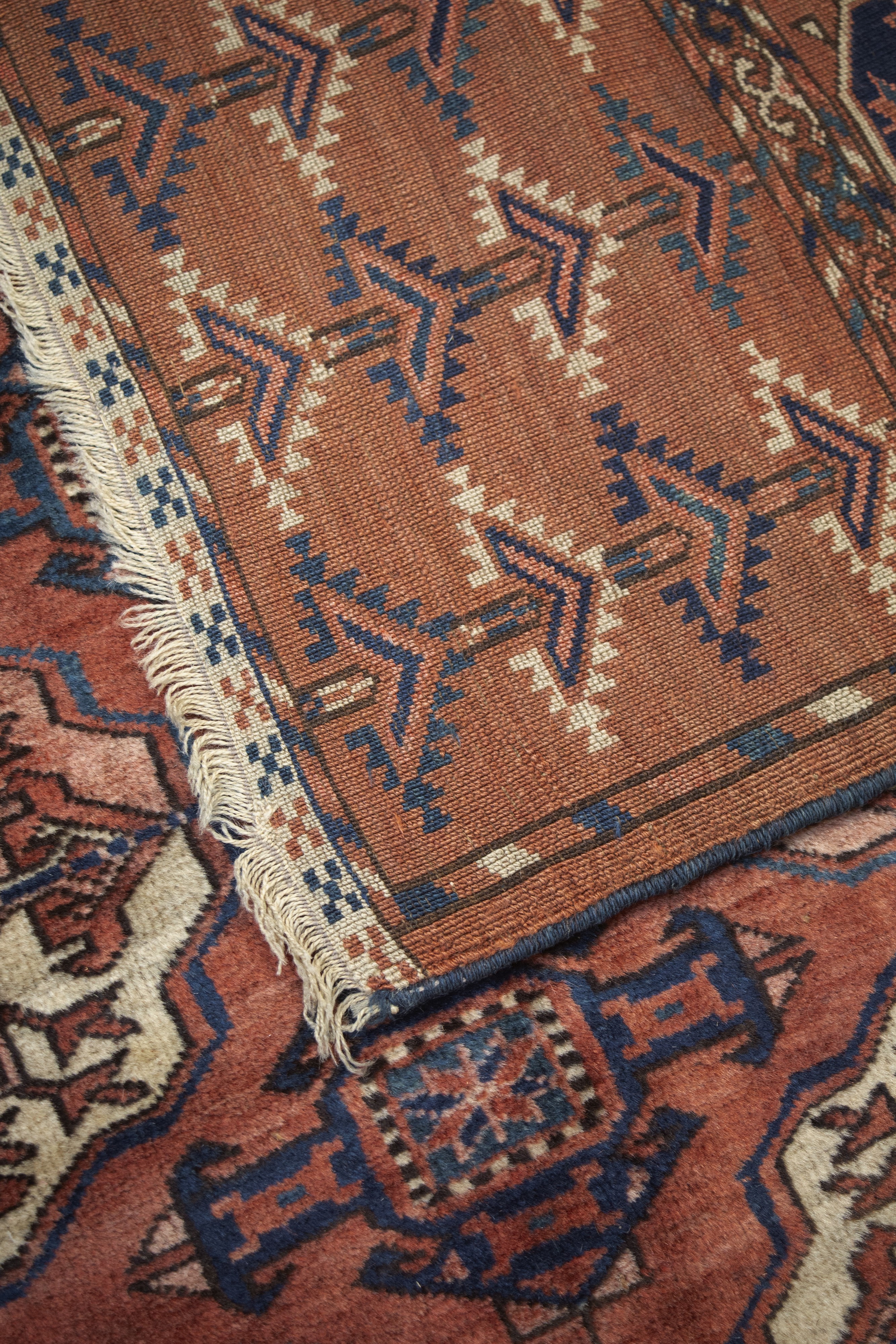 Tekkè Main Carpet. Turkestan Occidentale