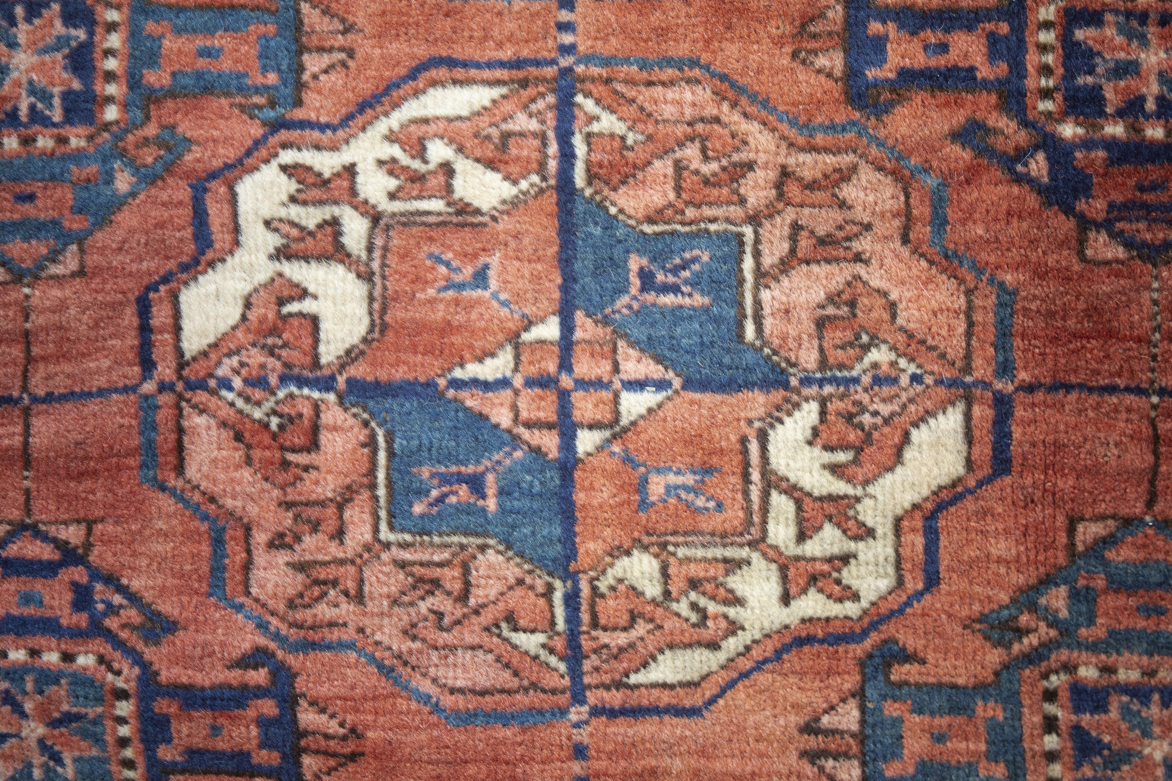 Tekkè Main Carpet. Turkestan Occidentale