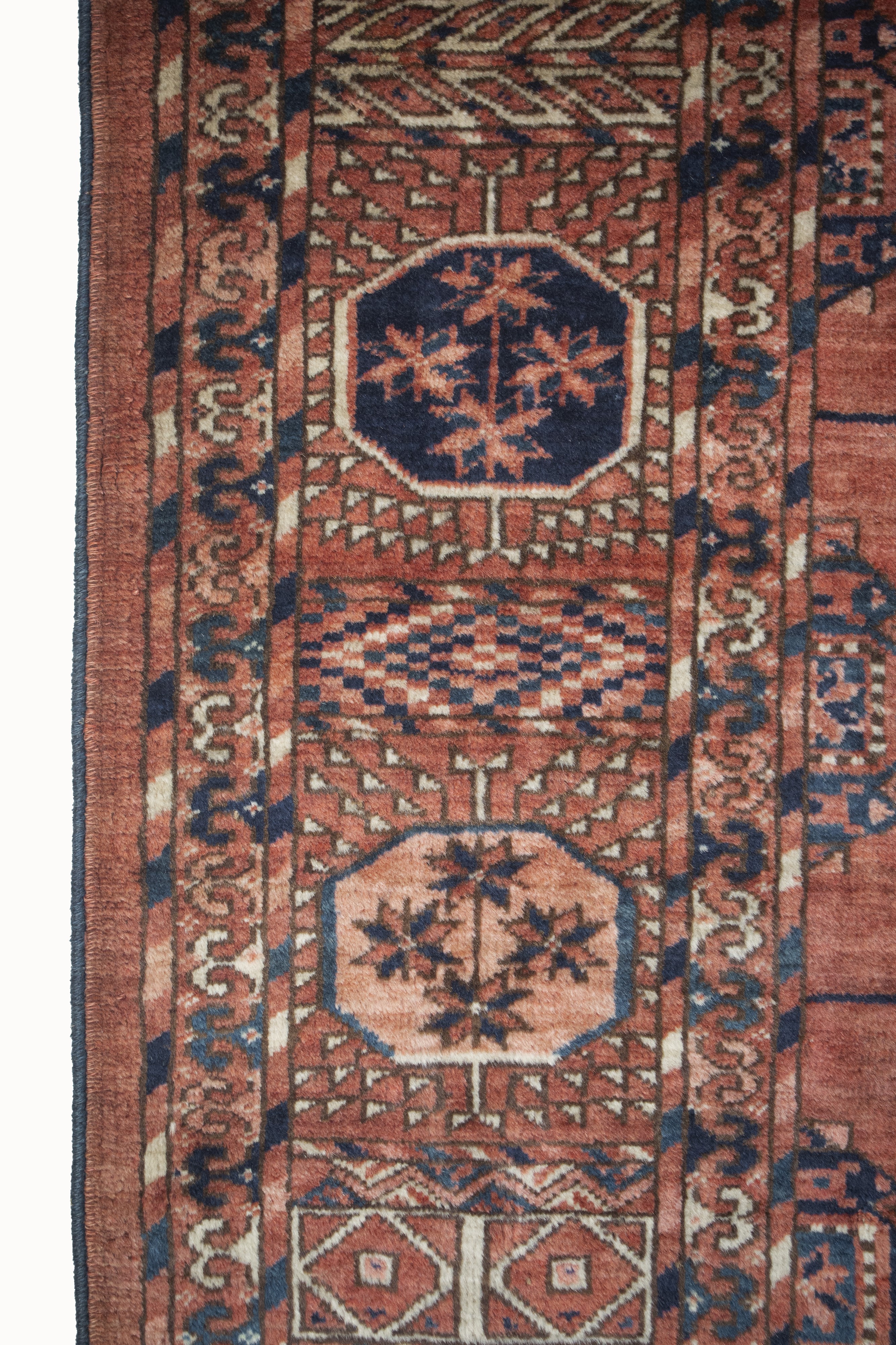 Tekkè Main Carpet. Turkestan Occidentale