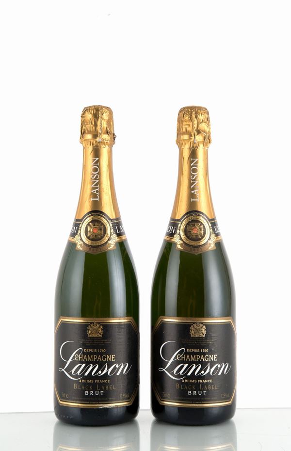 Champagne Lanson black label (2 bt)