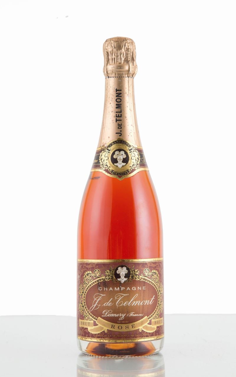 J. De Telmont Brut Rosé Champagne (1 Bt)