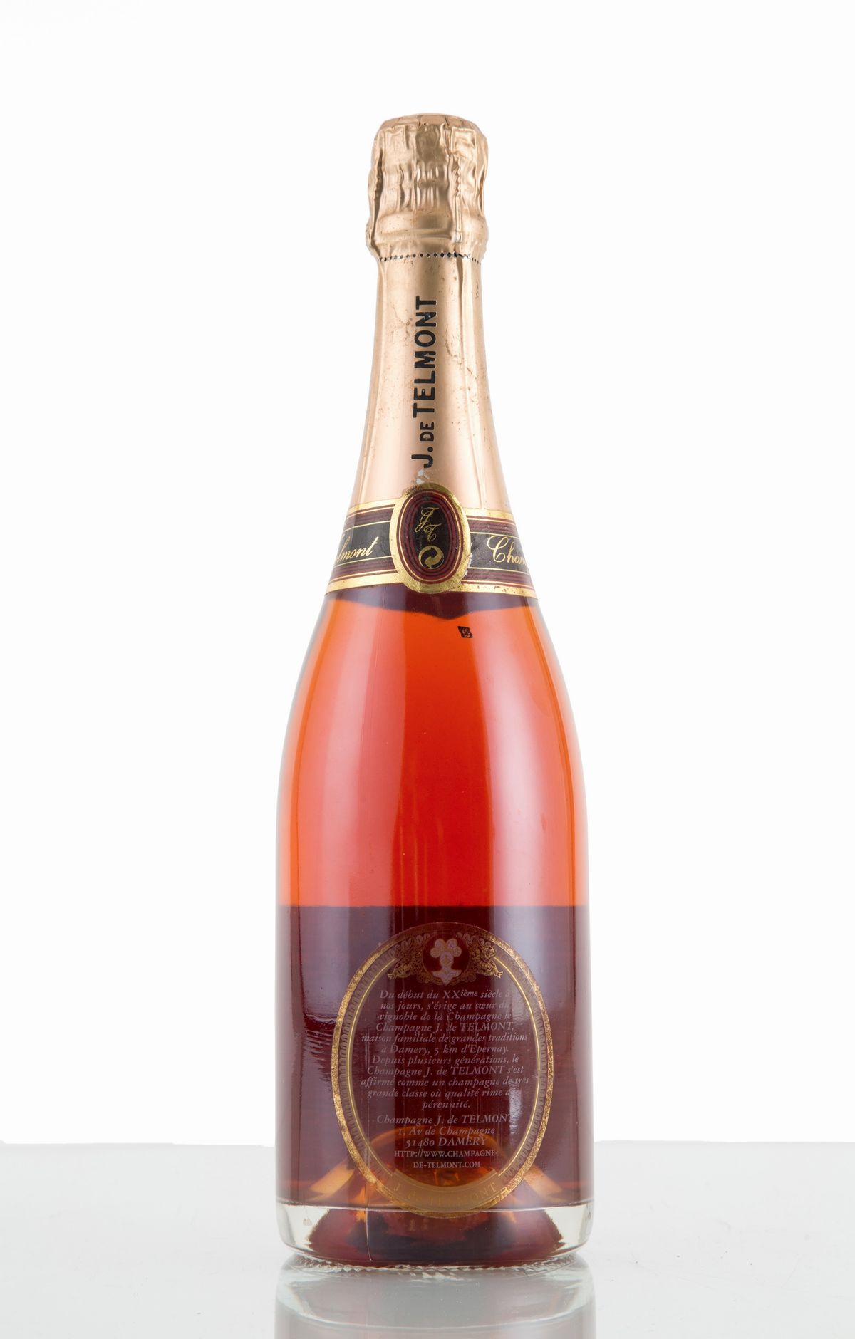 J. De Telmont Brut Rosé Champagne (1 Bt)