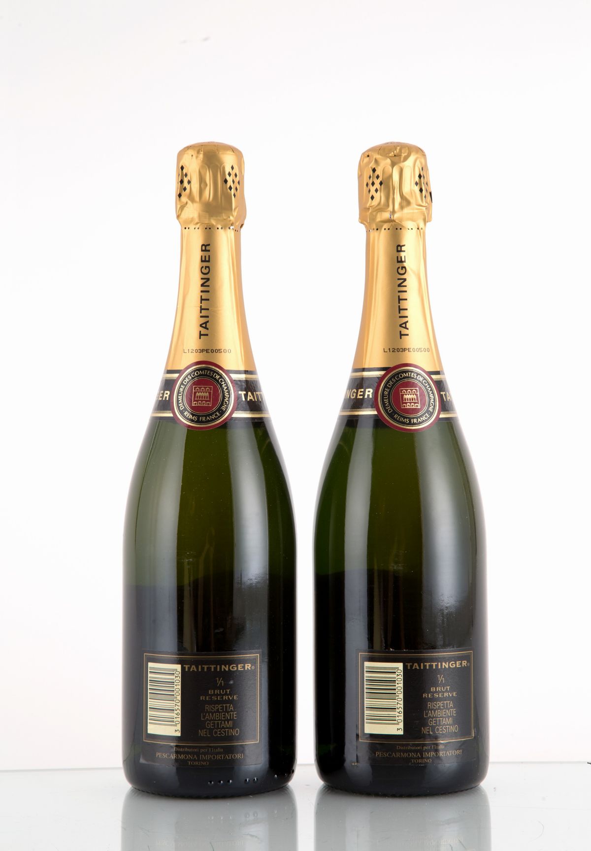 Taittinger Champagne Brut Réserve (2 Bt)