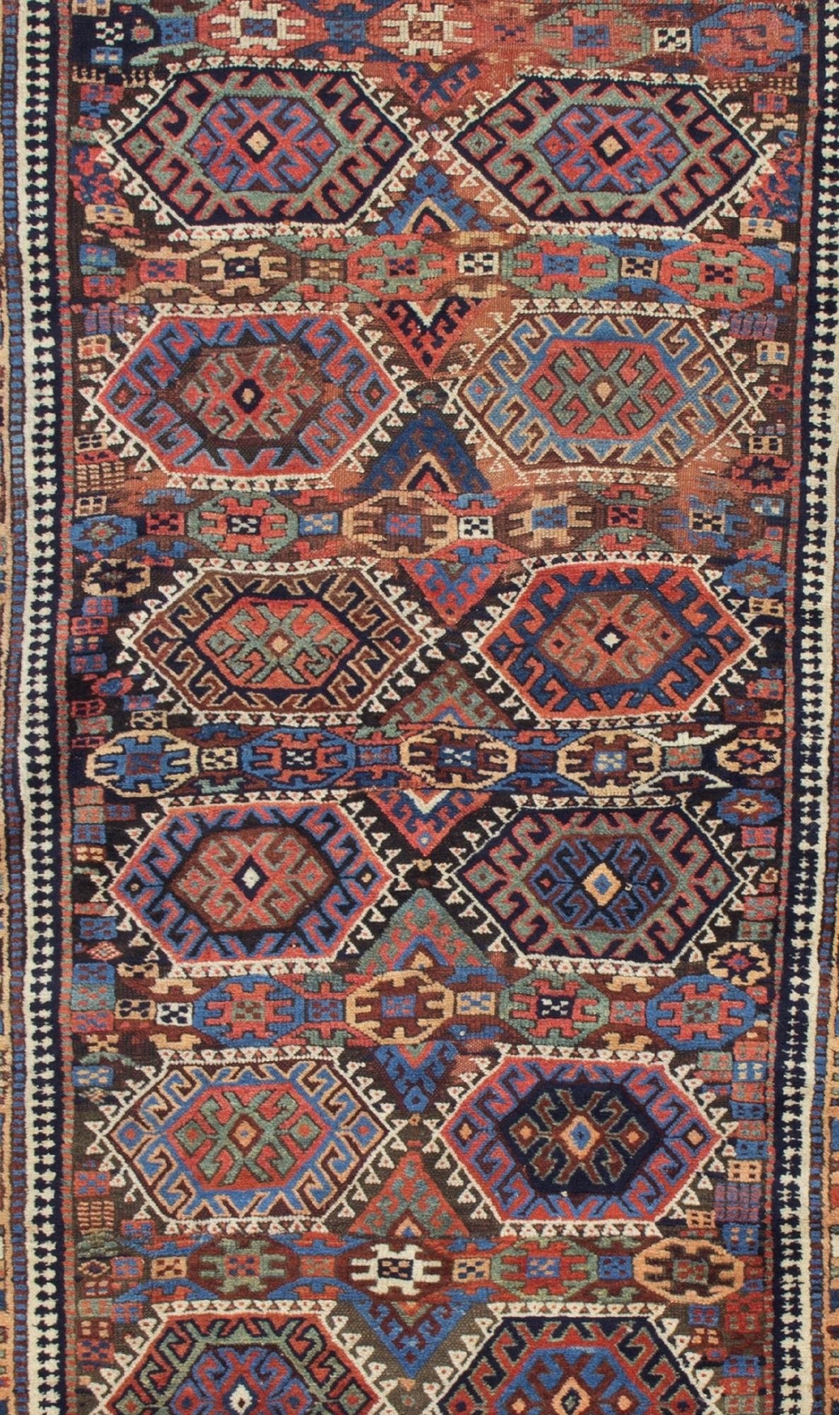 Tappeto Jaf, Persia, seconda metà del XIX secolo, vello, 222x115 cm