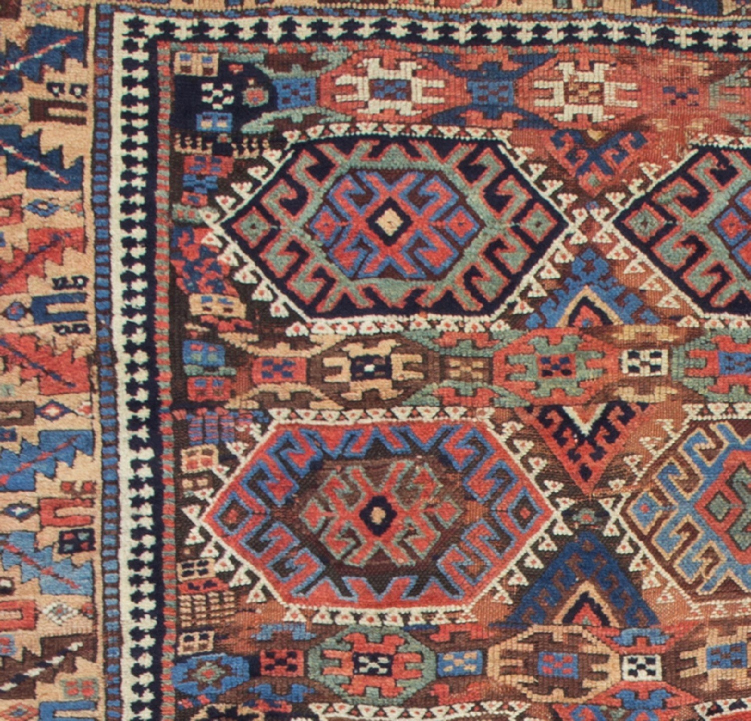 Tappeto Jaf, Persia, seconda metà del XIX secolo, vello, 222x115 cm