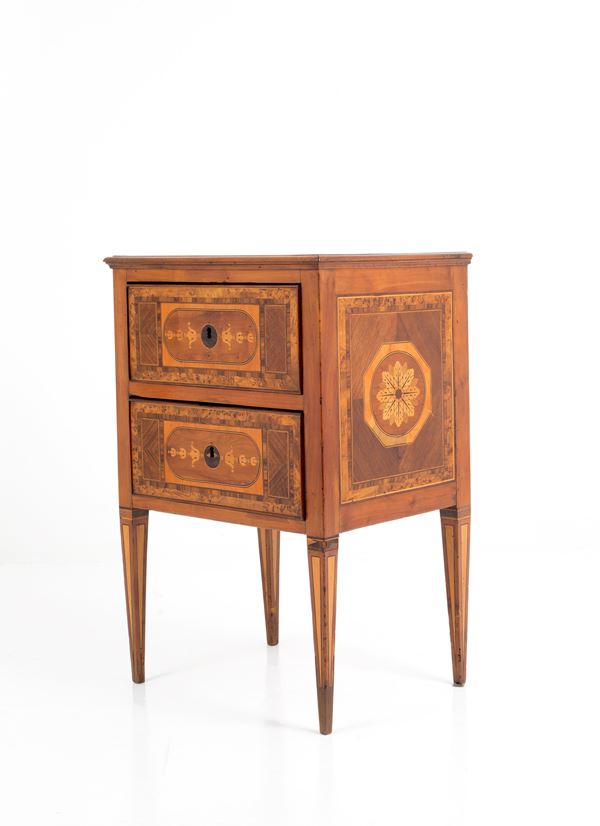 Louis XVI bedside table