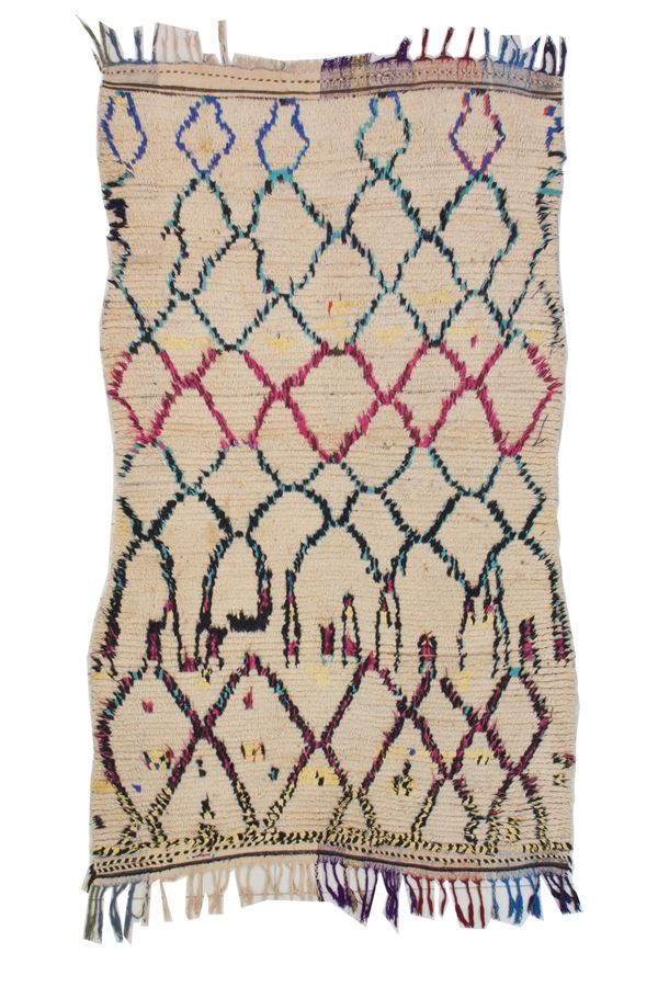 Azilal carpet. Morocco