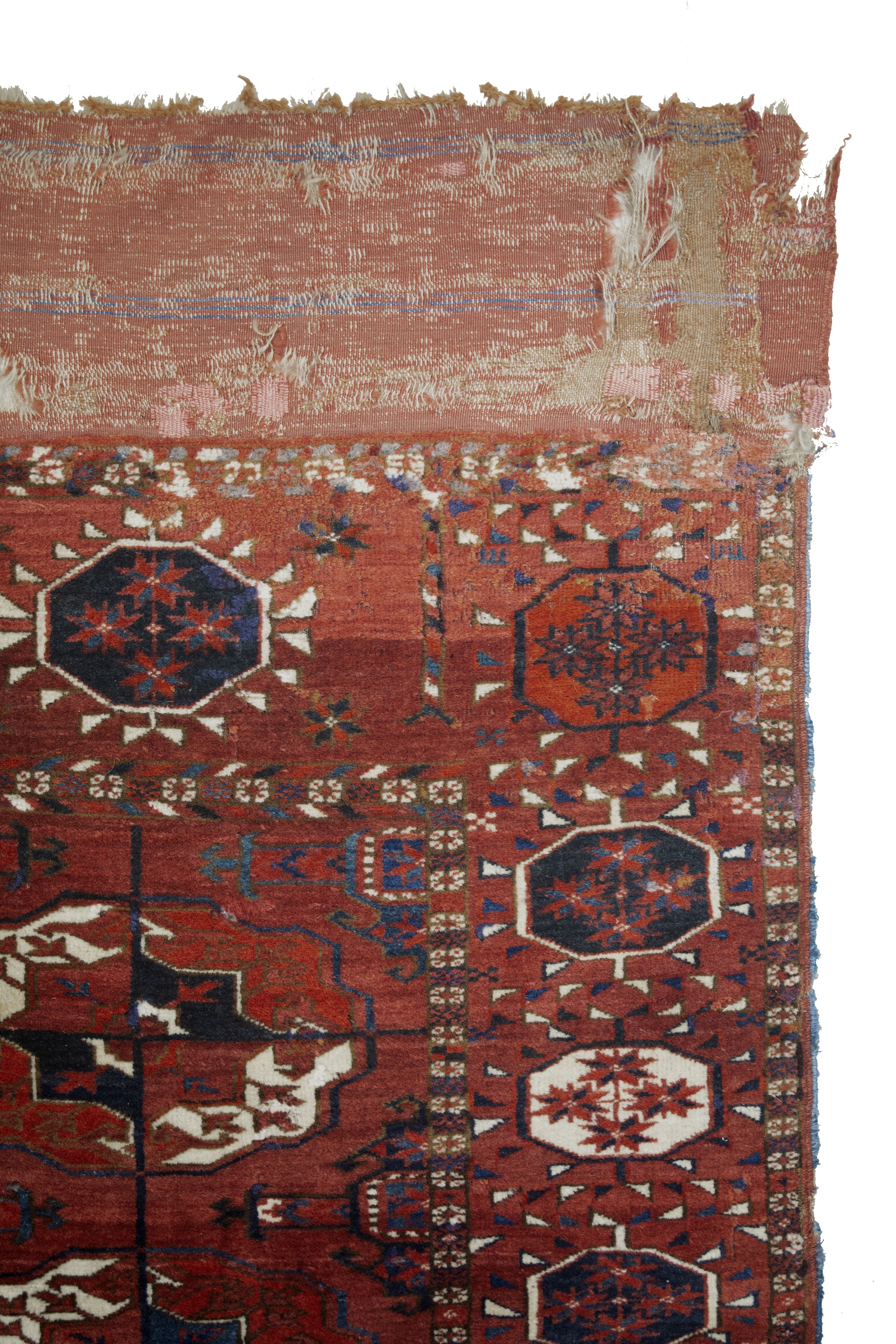 Tekkè main carpet. Turkestan Occidentale