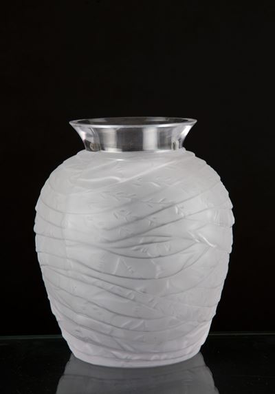 Vaso Trasparente. Cristallerie De Haute Bretagne