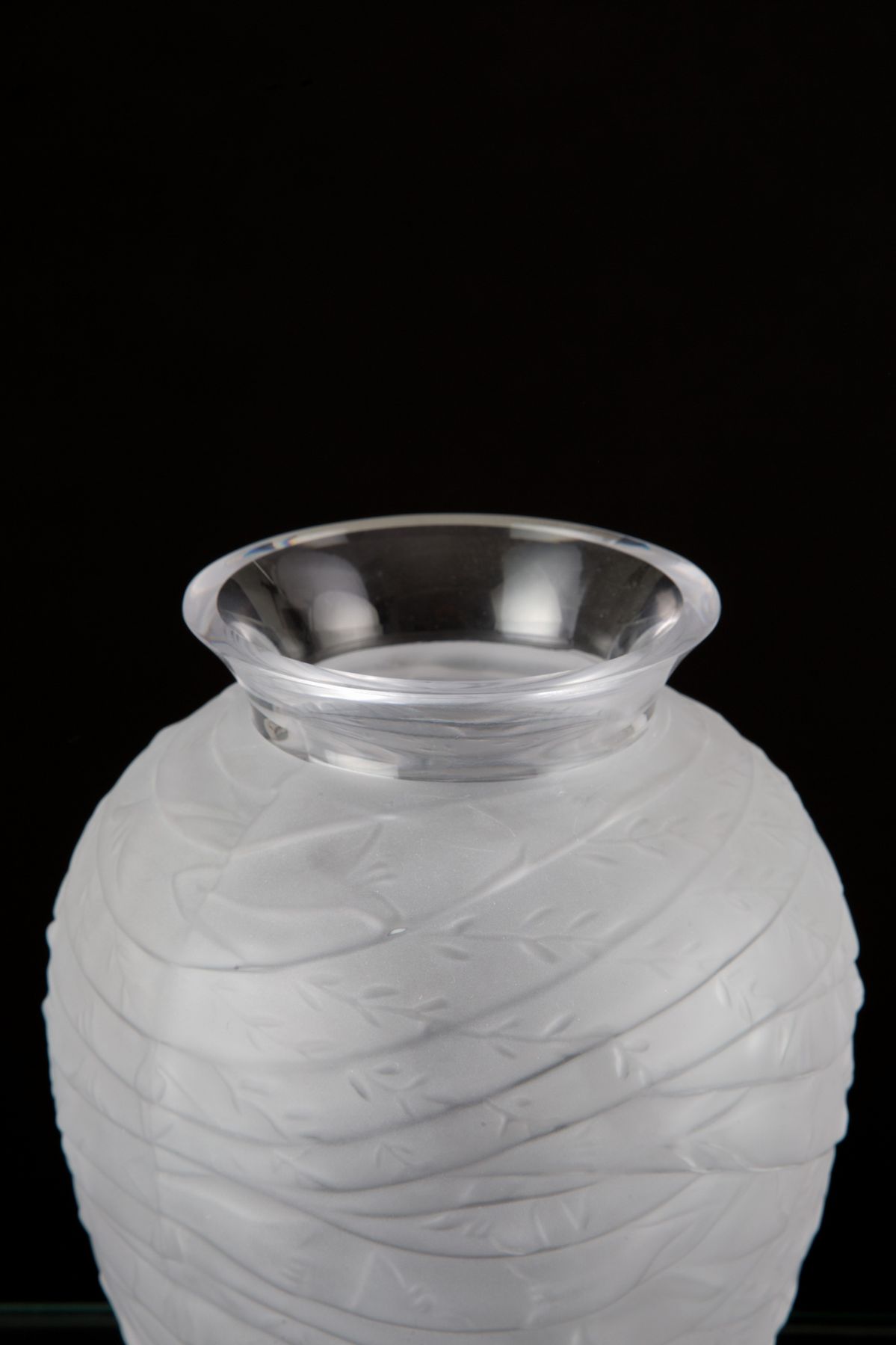 Vaso Trasparente. Cristallerie De Haute Bretagne