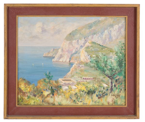 EDUARDO DALBONO - Dipinto "PAESAGGIO"