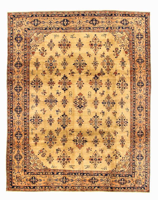 Tappeto Gazan. Persia. Firmato e numerato 142