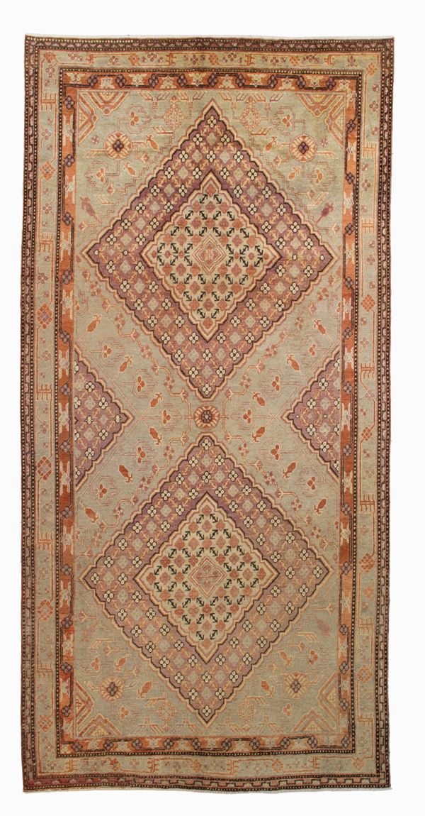 Khotan carpet. East Turkestan