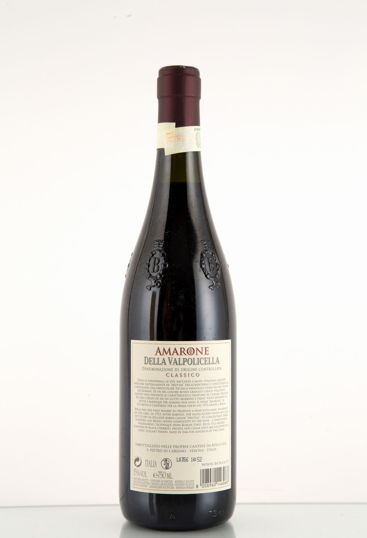Bolla Amarone della Valpolicella Classico (1 Bt)