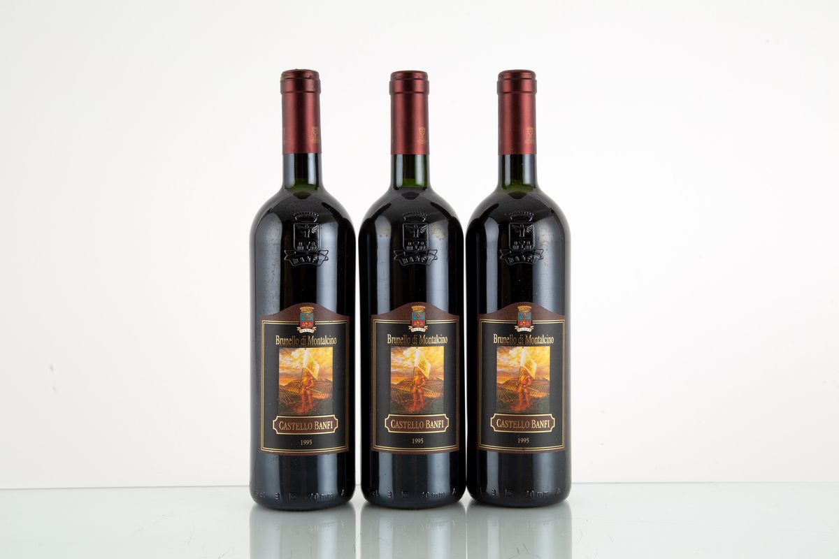 Castello Banfi Brunello di Montalcino D.o.C.g. 1995 (3 Bt)