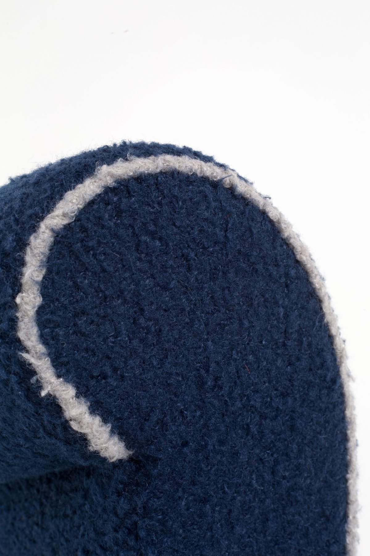 Jordan Mozer - Poltroncina in Lana Bouclé Blu