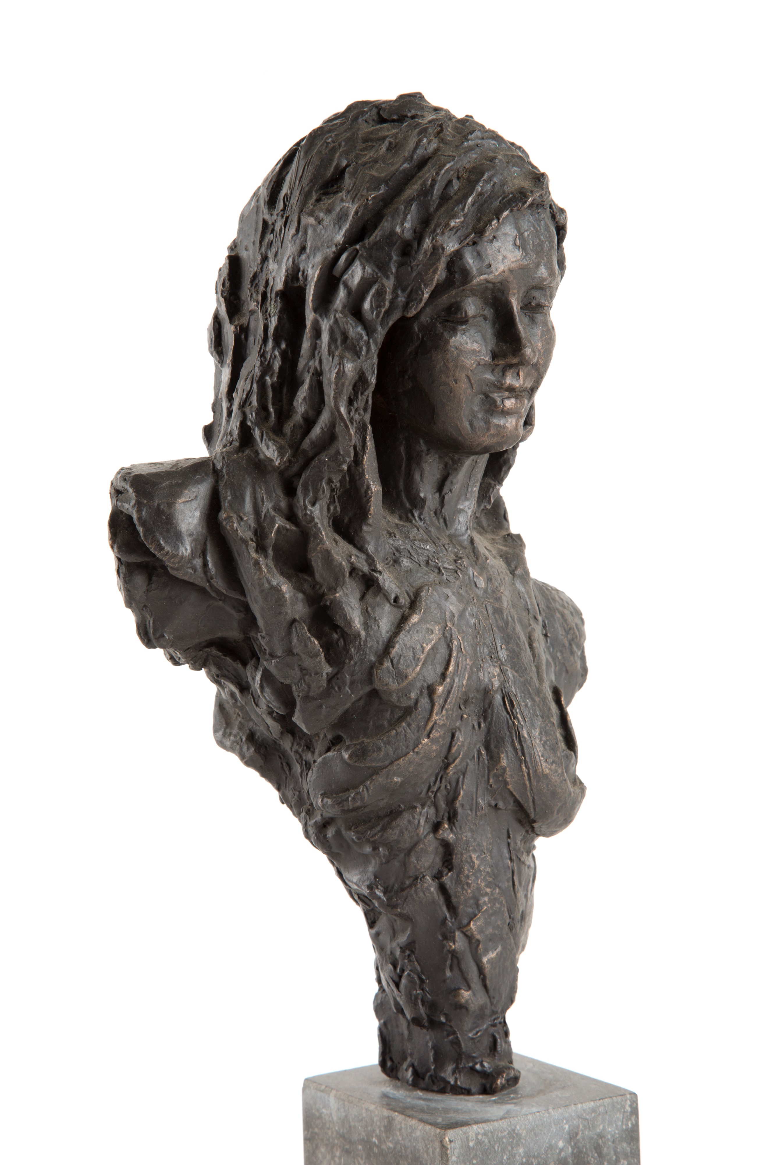 Scultura in Bronzo "busto di Donna"