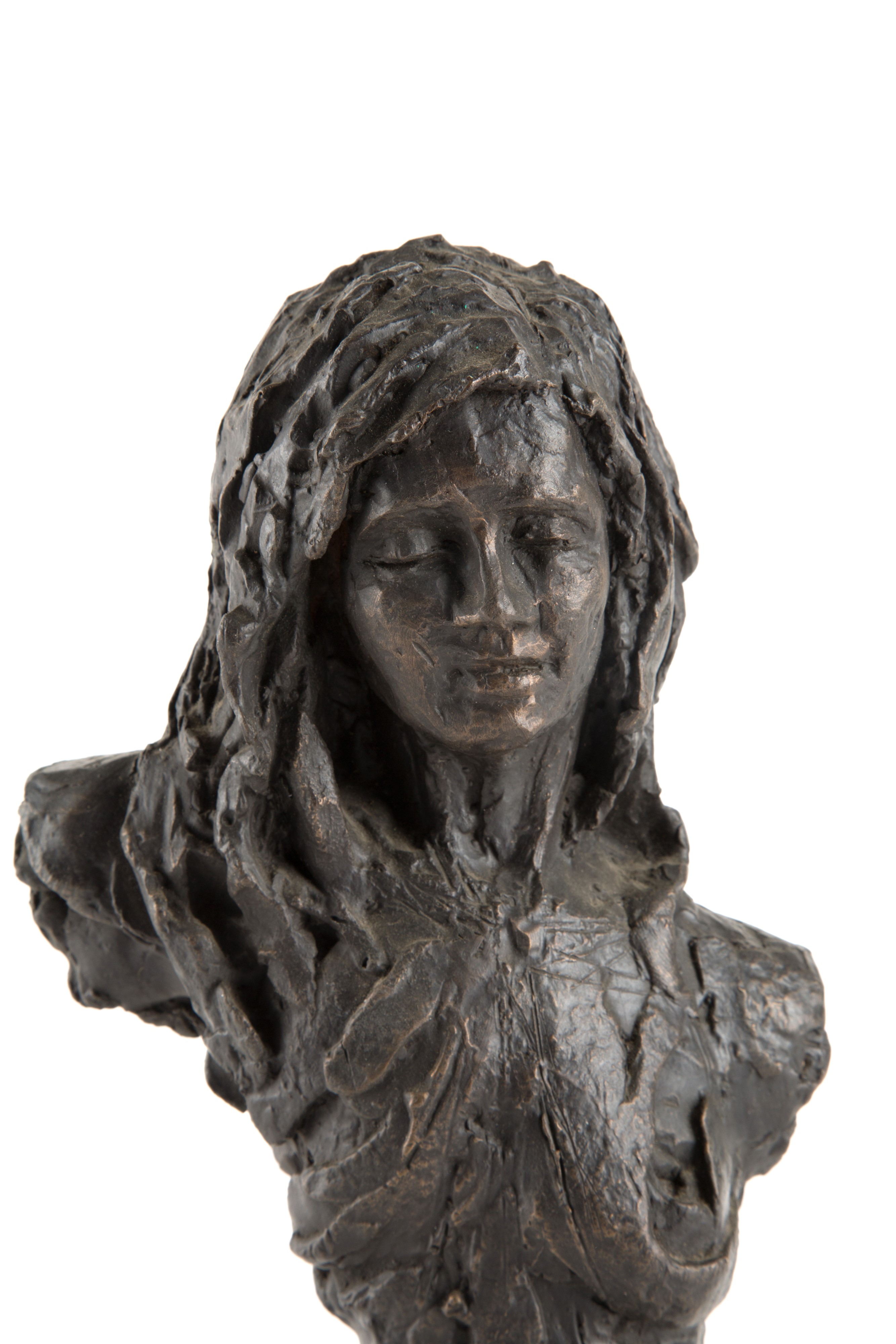 Scultura in Bronzo "busto di Donna"