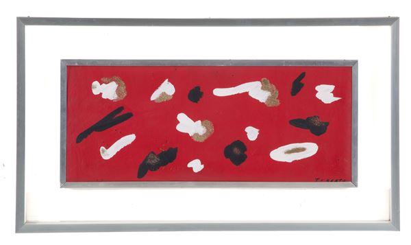 GIULIO TURCATO - Mixed media on foam rubber "ARCIPELAGO"